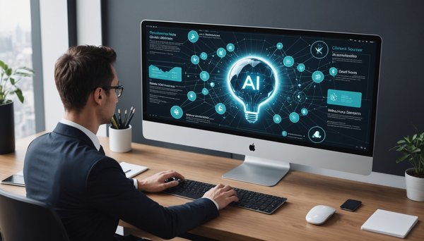 Solutions de sites web pilotés par l'ia